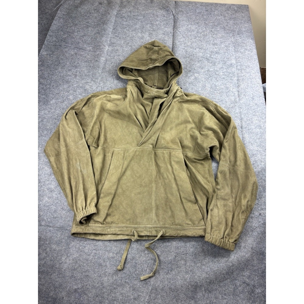 VTG TANNERY WEST Men's S Korea Hoodie Suede Avant-Garde Utility Heritage VTG
